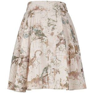 Melissa McCarthy Seven 7 Horoscope Zodiac A line pleated petticoat skirt, sz 1X